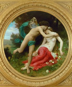 Flora és Zephir (festmény vászonra) alkotó: William-Adolphe Bouguereau