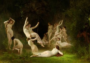 A Nymphaeum alkotó: William-Adolphe Bouguereau