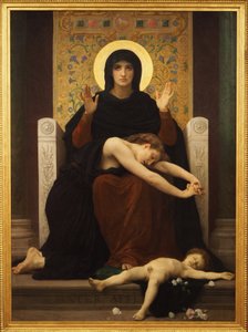 A Szűz vigasztaló alkotó: William-Adolphe Bouguereau