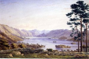 Loch Garry, Invernesshire alkotó: Joseph Mallord William Turner