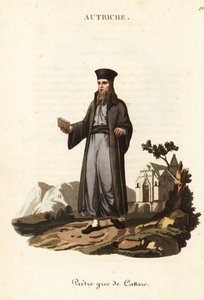 A montenegrói Kotor görög ortodox papja