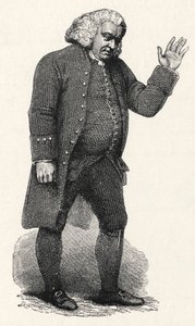 Samuel Johnson – angol alkotó: William (after) Finden
