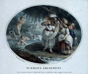 Nyári mulatság, vésett és kocsma. Írta: Thomas Gaugain (1748-1812)