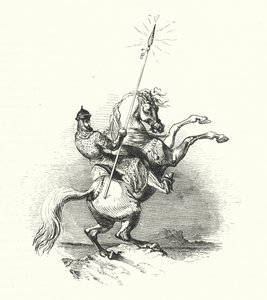 Horseman of Bras (metszet) alkotó: William (after) Harvey