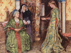 Shakespeare Rómeó és Júlia: Felvonás, III. jelenet (színes litográfia)