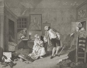 Házasság a la Mode-ban alkotó: William (after) Hogarth