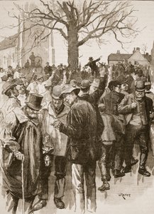 Warwickshire Farm Labourers sztrájkja: találkozó Whitnashban