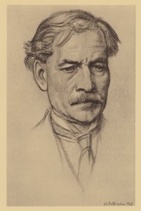 J Ramsay Macdonald tiszteletbeli elnök portréja (litográfia) alkotó: William (after) Rothenstein