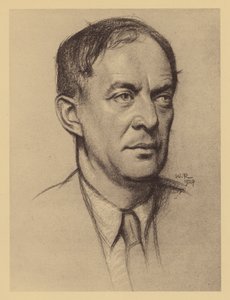 Walter de la Mare portréja (litográfia)