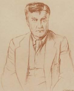 Ralph Vaughan Williams (litho) alkotó: William (after) Rothenstein