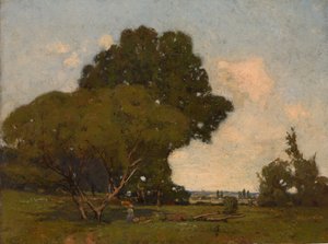 A fák, kora délután, Franciaország, kb. 1905. alkotó: William A. Harper