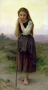 Egy kis pásztorlány, 1891 alkotó: William Adolphe Bouguereau