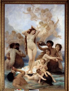 William Adolphe Bouguereau (1825-1905) Vénusz születése festménye. 1879. V. 3x2,15 m Musee d
