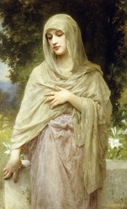 Meditáció, 1902 alkotó: William-Adolphe Bouguereau