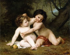 A harc, 1864 alkotó: William-Adolphe Bouguereau