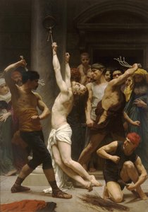 Krisztus korbácsolása alkotó: William Adolphe Bouguereau