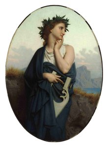 A múzsa (Philomèle) alkotó: William Adolphe Bouguereau