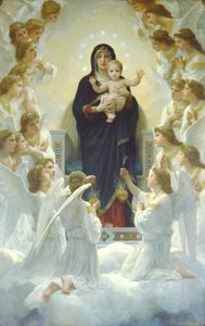 Az angyalok királynője vagy A Szűzanya az angyalokkal alkotó: William Adolphe Bouguereau