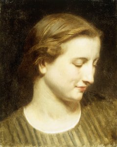 Csíkos ruhás nő alkotó: William Adolphe Bouguereau