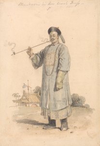 Egy mandarin udvari ruhájában alkotó: William Alexander