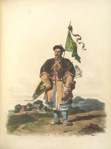 A soldier in his common dress alkotó: William Alexander