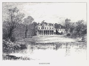 Riseholme (metszet) alkotó: William Alexander Ansted