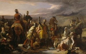 Heroism and Humanity, c.1840 (oil on canvas)