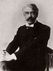 Konstantin Stanislavsky, orosz színész hangyaszínházi rendező, 1890-c1900. alkotó: William Andreevich Carrick
