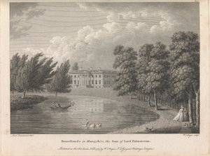 Broadlands in Hampshire, Lord Palmerston székhelye (kiadó: W. Angus), 1. lemez; 42. oldal (Első kötet)