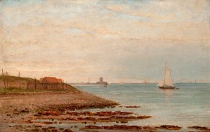 Broughty kastély a Stannergate-ből alkotó: William Barclay