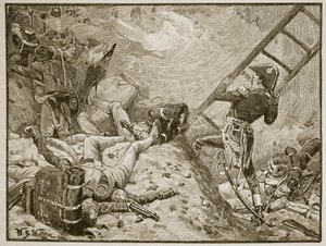 Lannes marsall Ratisbonban, illusztráció a 