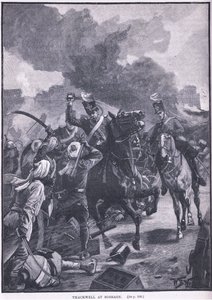 Thackwell Sobraonban i.sz. 1846 (litho) alkotó: William Barnes Wollen