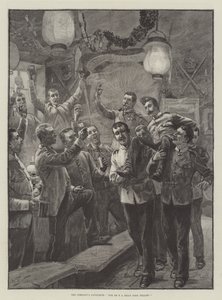 A cég kedvence, mert egy vidám ember! alkotó: William Barnes Wollen