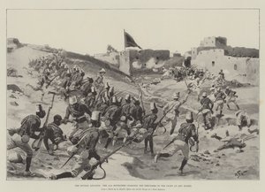 A Soudan Advance, a 11. soudanese, aki megtámadja a derviseket az Abu Hamedi harcban