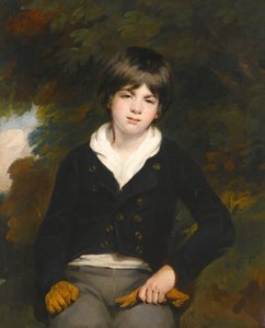 Egy fiú portréja, aki állítólag Barker mester. alkotó: William Beechey