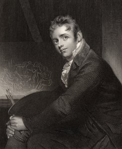 Sir David Wilkie, H. Robinson metszet, a National Portrait Gallery V. kötetéből, megjelent 1835 körül alkotó: William Beechey