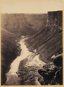 Grand Cañon, Colorado folyó, Paria Creek közelében, nyugatról nézve