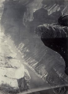 Délre tekintve a Grand Cañonba, Colorado folyó, Sheavwitz átkelőhely