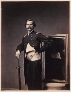 H. A. Barnum őrnagy, felépülés egy hasi lőtt seb után, a bal Ilium perforációjával, a sebészeti részleg fényképkatalógusából