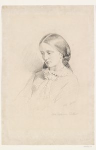 Josephine Butler, korai feminista kampányoló, 1856 alkotó: William Bell Scott