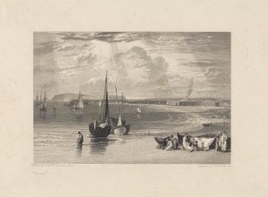 Weymouth, Dorset alkotó: William Bernard Cooke