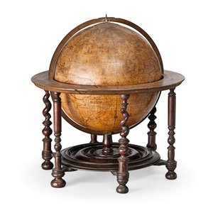Korai angol földgömb, 1673 körül