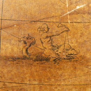 Korai angol földgömb, 1673 körül