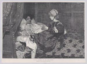 Mindig szívesen, a "The Illustrated London News" című lapból. alkotó: William Biscombe Gardner