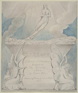 Címlap a "The Grave"-hez alkotó: William Blake