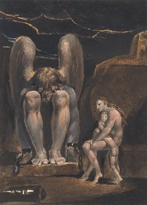Albion angyala, előlap, 1. tábla alkotó: William Blake