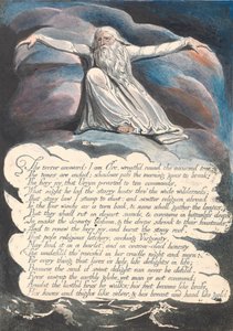 Amerika. Egy prófécia, 10. tábla, A terror válasza... alkotó: William Blake