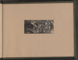 Fiú, aki örömmel tér vissza ekével és ökrökkel alkotó: William Blake