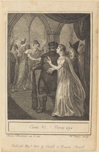 VI. ének, 294. vers, 1803. alkotó: William Blake