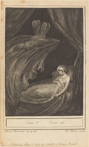 V. ének, 43. vers, 1803. alkotó: William Blake